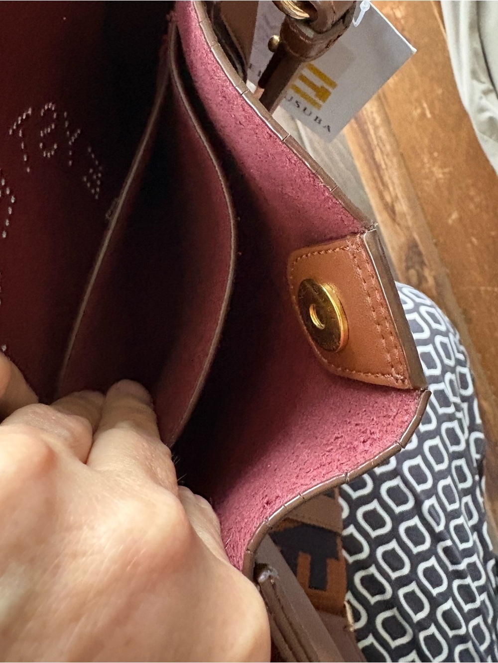 Stella McCartney Cinnamon Stella Logo Mini Crossbody Bag – Excellent Condition - Picture 10 of 13
